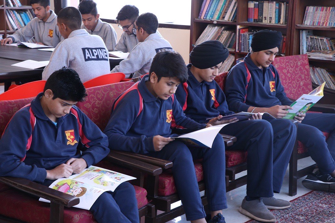 Students together during a school event